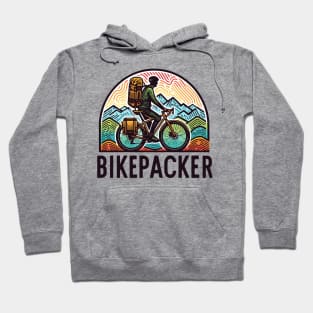 BIKEPACKER LOVES BIKEPACKING ON THEIR BIKE Hoodie